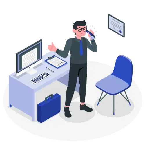 Illustration téléphonie par internet