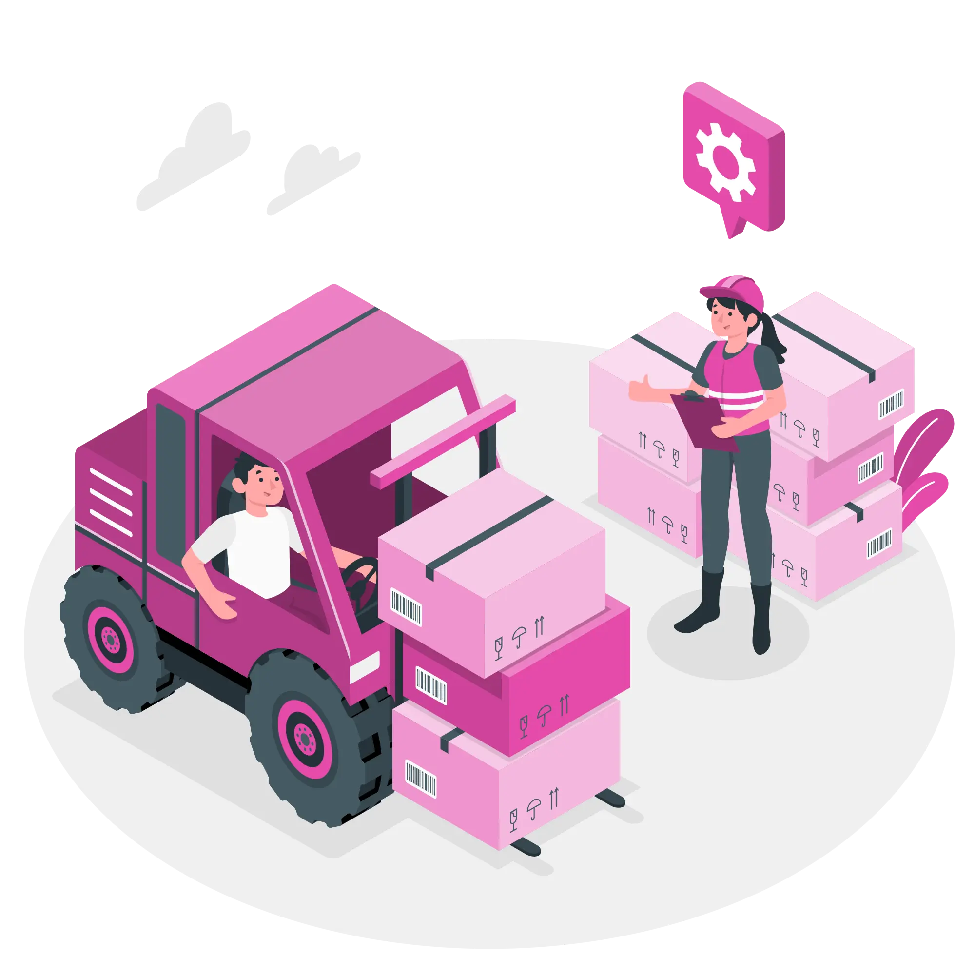 Illustration pour comment optimiser les flux logistiques