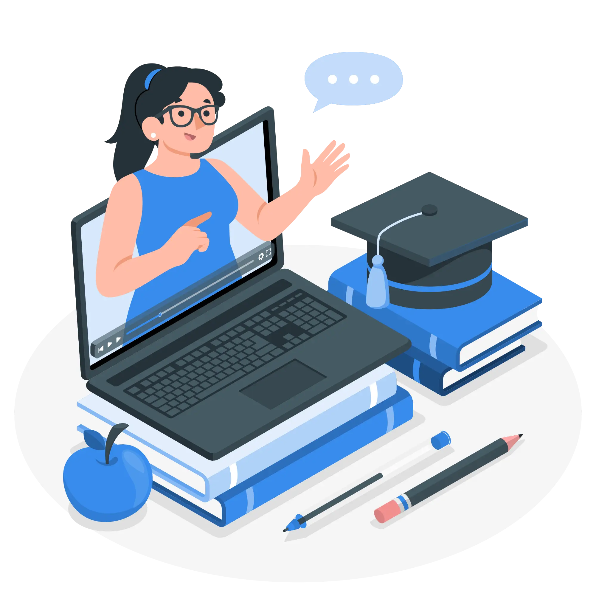 Illustration pour les meilleurs ordinateurs portables pour les classes à l'école