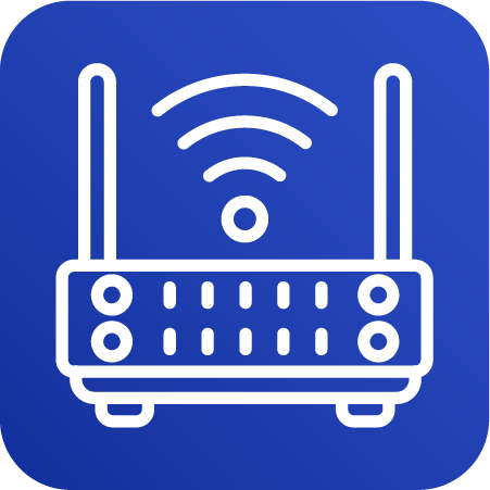 Icone connexion haut débit